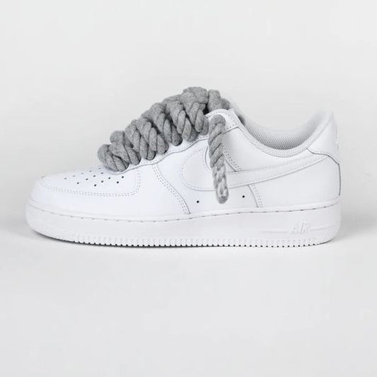 AIR FORCE 1 ROPE LACE GREY