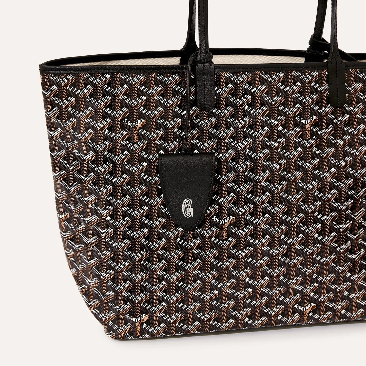 GOYARD SAINT LOUIS TOTE PM BLACK