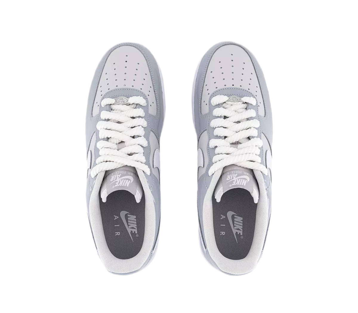 NIKE AIR FORCE 1 07 WOLF GREY WHITE
