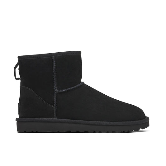UGG CLASSIC MINI II BOOT BLACK WOMENS