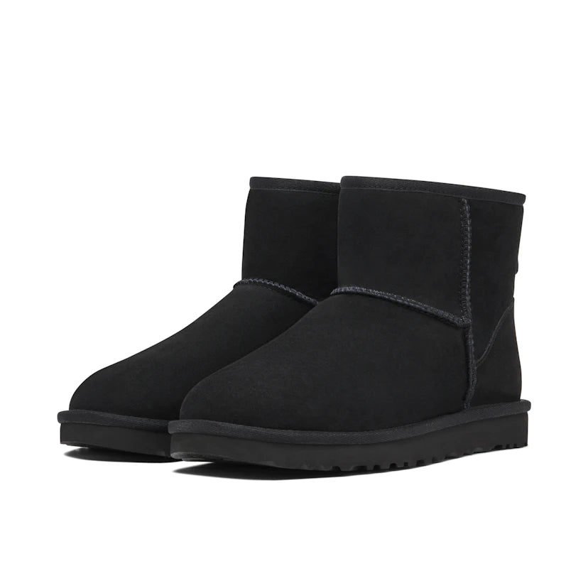 UGG CLASSIC MINI II BOOT BLACK WOMENS