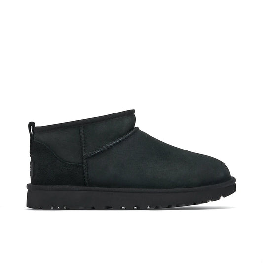 UGG CLASSIC ULTRA MINI BOOT BLACK WOMENS
