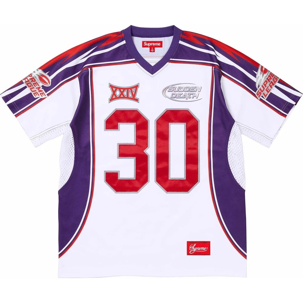 Supreme Sudden Death Jersey White