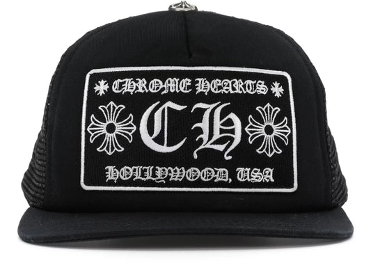CHROME HAT London Black Trucker Cap