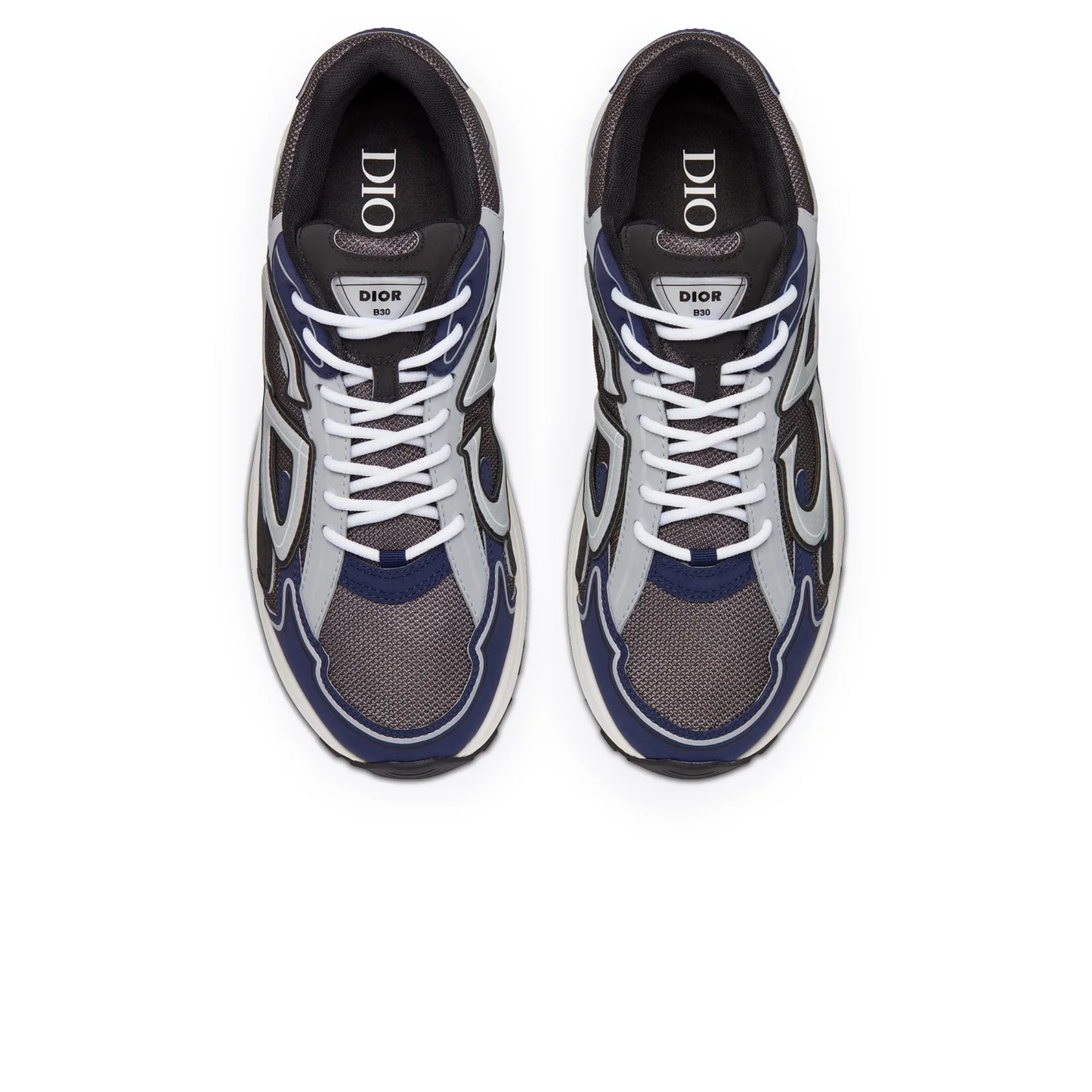 Dior B30 Sneaker
Anthracite Gray Mesh with Black, Blue and Dior Gray Technical Fabric