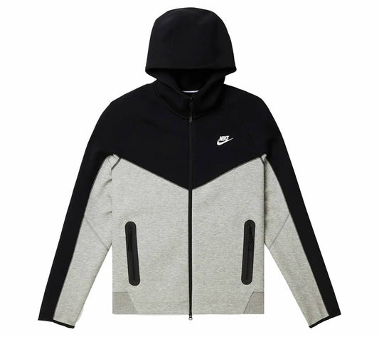 NIKE TECH FLEECE DARK GREY HEATHER / BLACK