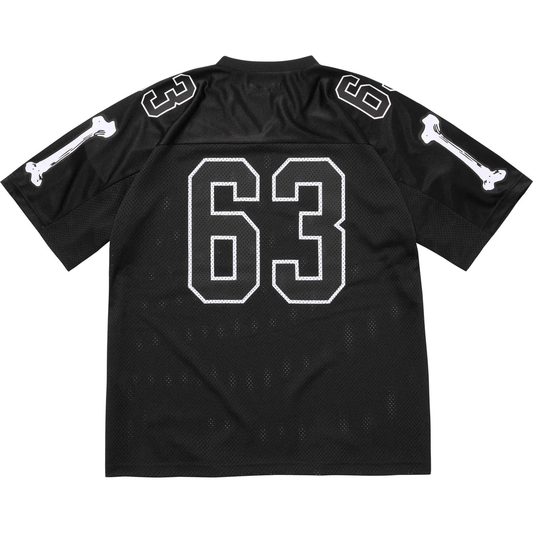 Supreme Bone Football Jersey Black