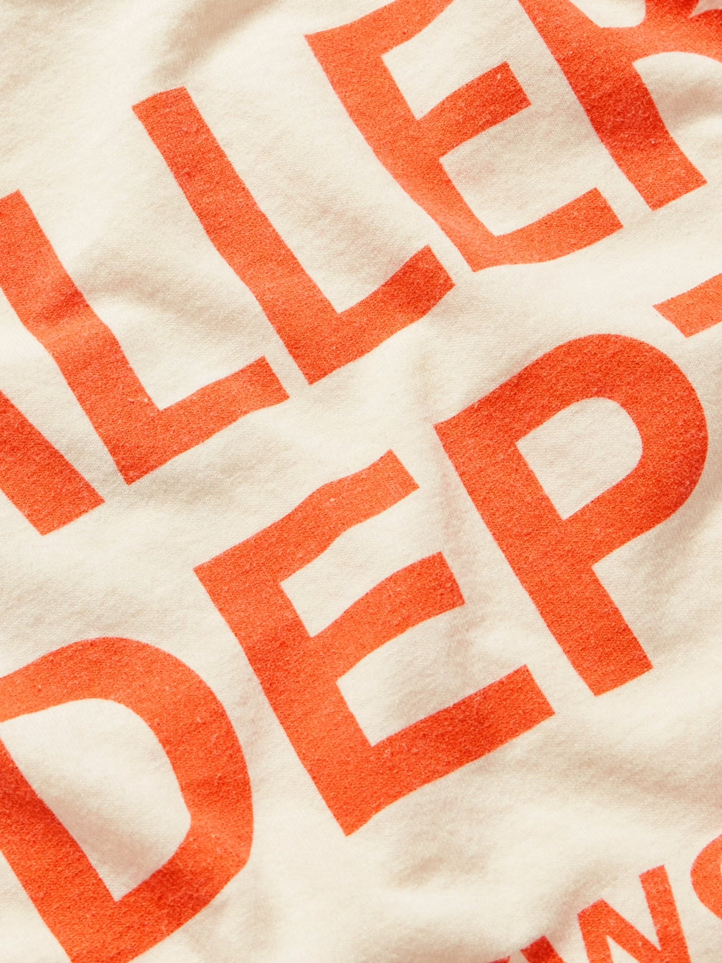 GALLERY DEPT FRENCH LOGO T-SHIRT CREAM