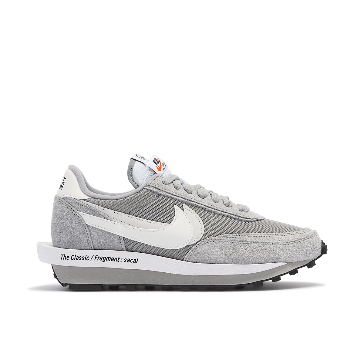 NIKE LDWAFFLE X FRAGMENT DESIGN X SACAI GREY