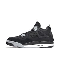AIR JORDAN 4 RETRO SE BLACK CANVAS