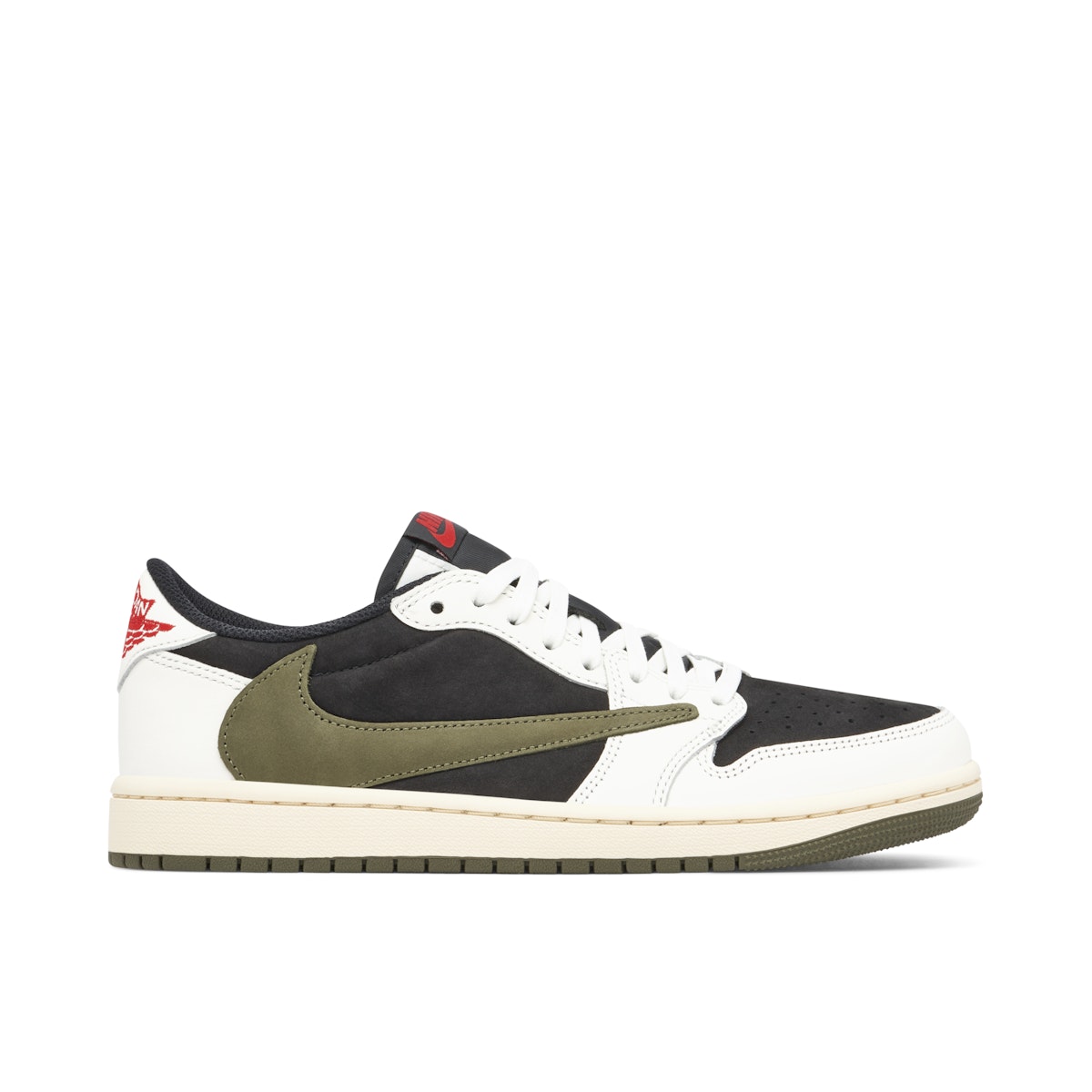 AIR JORDAN 1 LOW OG SP X TRAVIS SCOTT OLIVE WOMENS