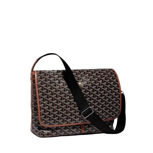 GOYARD CAPETIEN BLACK/TAN