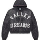 Vale Forever Valley Dreams Classico Black Zip-Up Hoodie