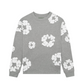 Denim Tears The Cotton Wreath Long-Sleeve Grey T Shirt