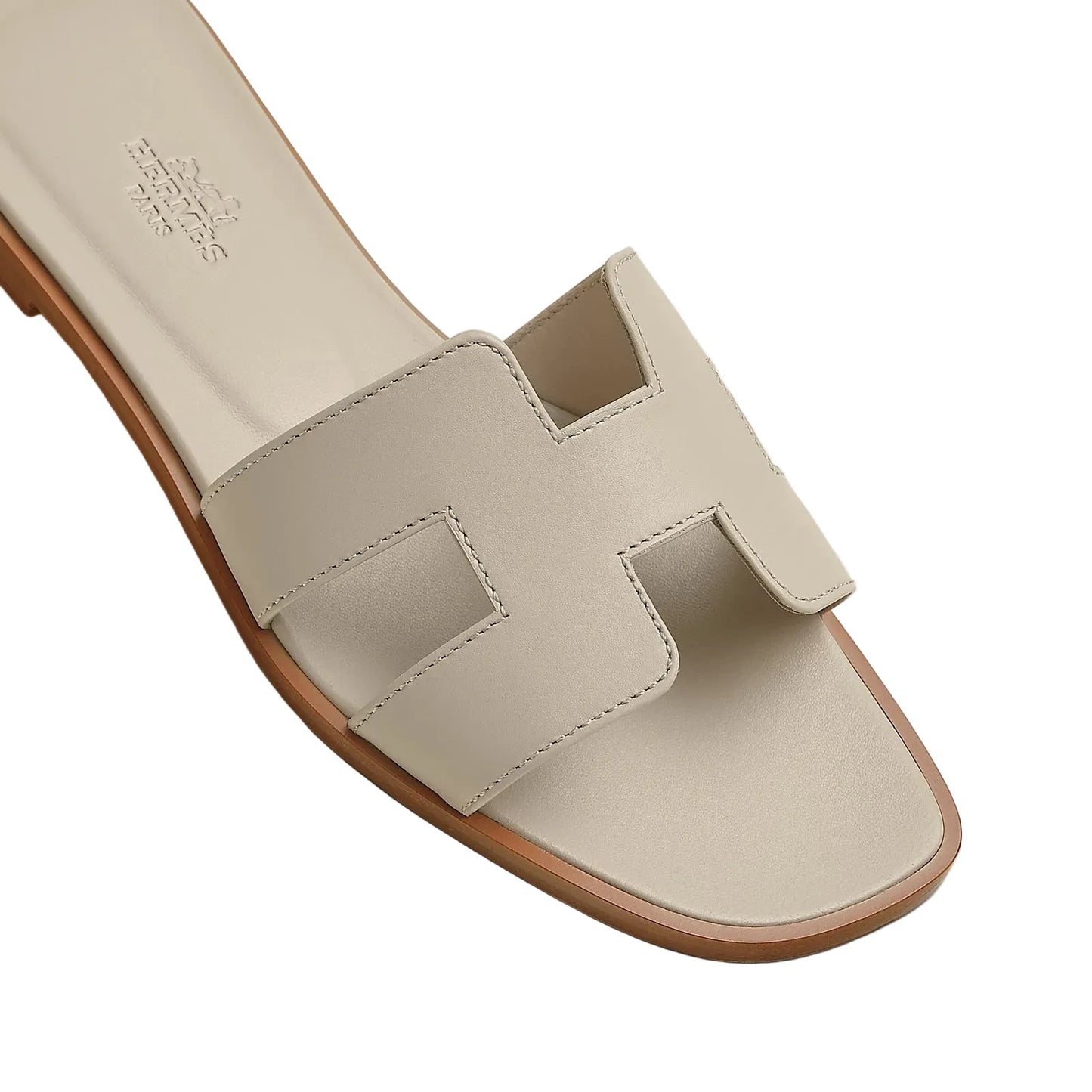 Hermes Oran Sandal Beige Nomade