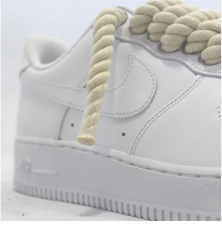 AIR FORCE 1 ROPE LACE CREAM