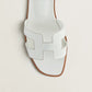 Hermes Oran sandal White