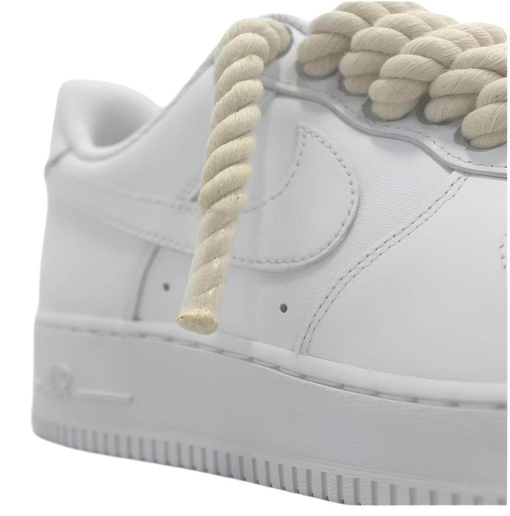 AIR FORCE 1 ROPE LACE CREAM