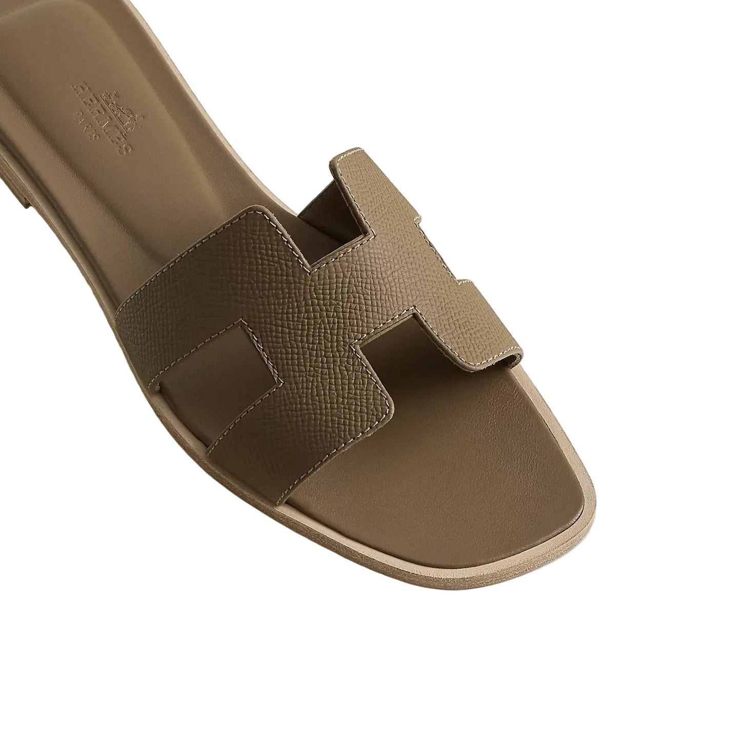 Hermes Oran Sandal Etoupe