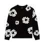 Denim Tears The Cotton Wreath Long-Sleeve Black T Shirt