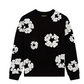 Denim Tears The Cotton Wreath Long-Sleeve Black T Shirt