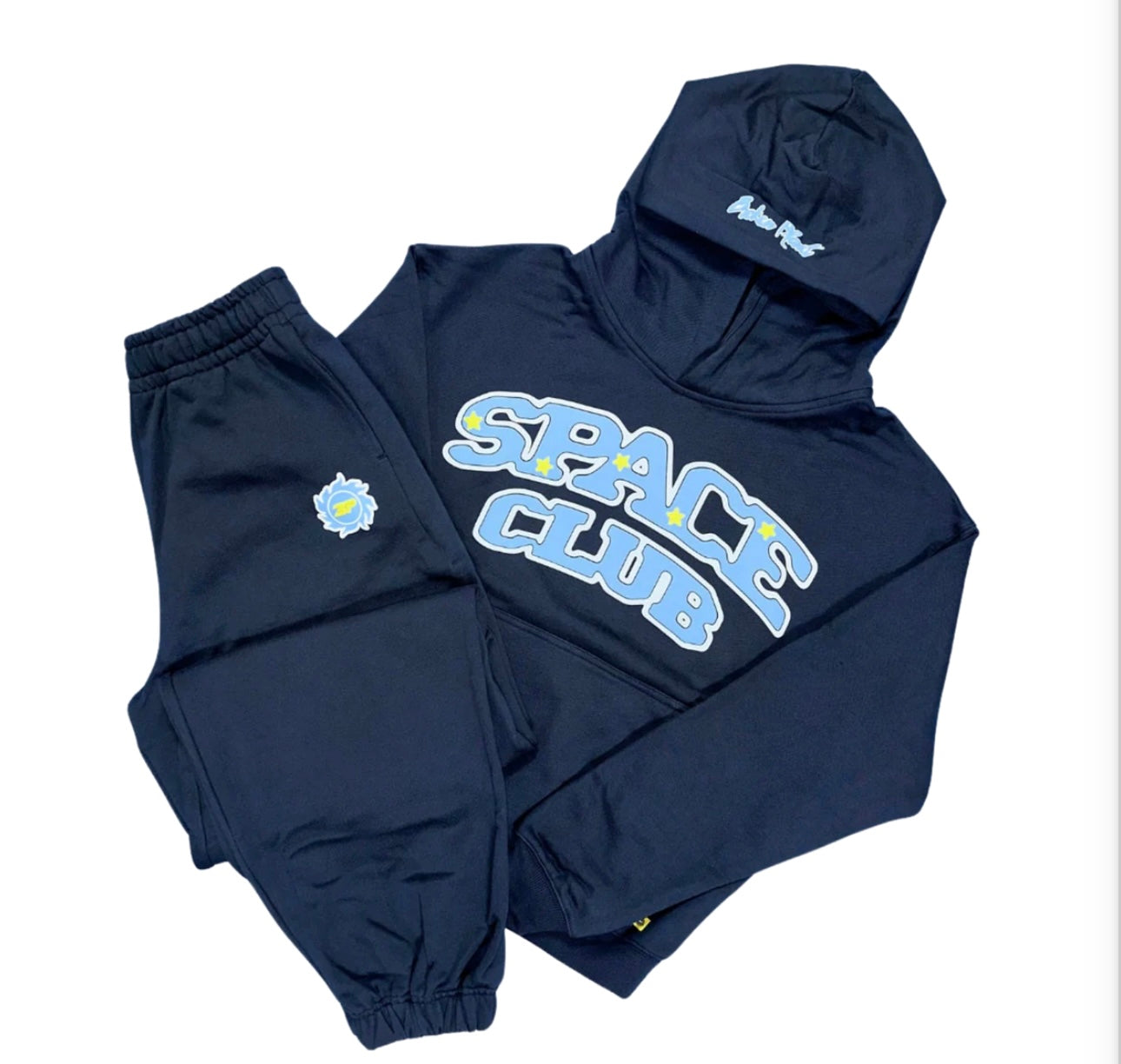 BROKEN PLANET 'SPACE CLUB' OUTERSPACE BLUE TRACKSUIT