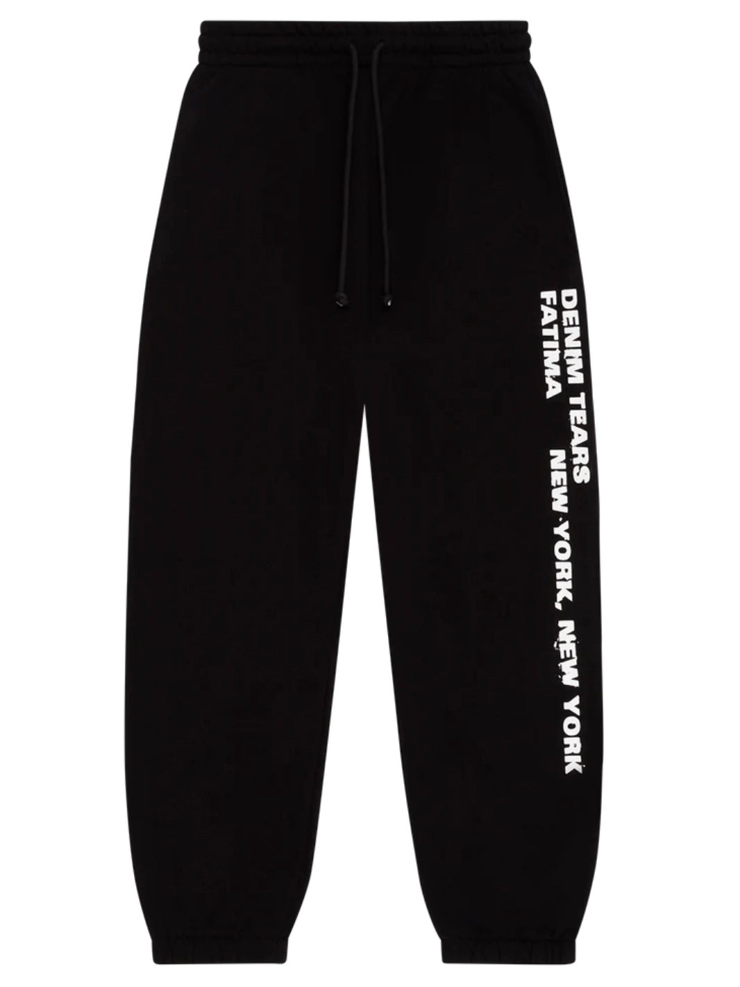 DENIM TEARS X GABRIEL MOSES JOGGERS BLACK