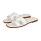 Hermes Oran sandal White