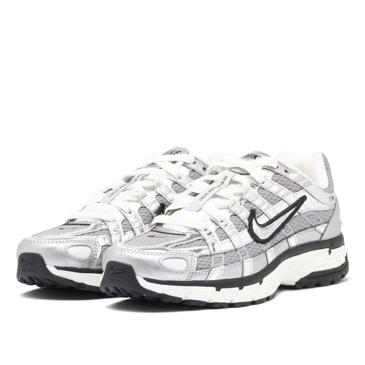 NIKE P-6000 METALLIC SILVER