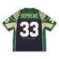 Supreme Wings football jersey navy