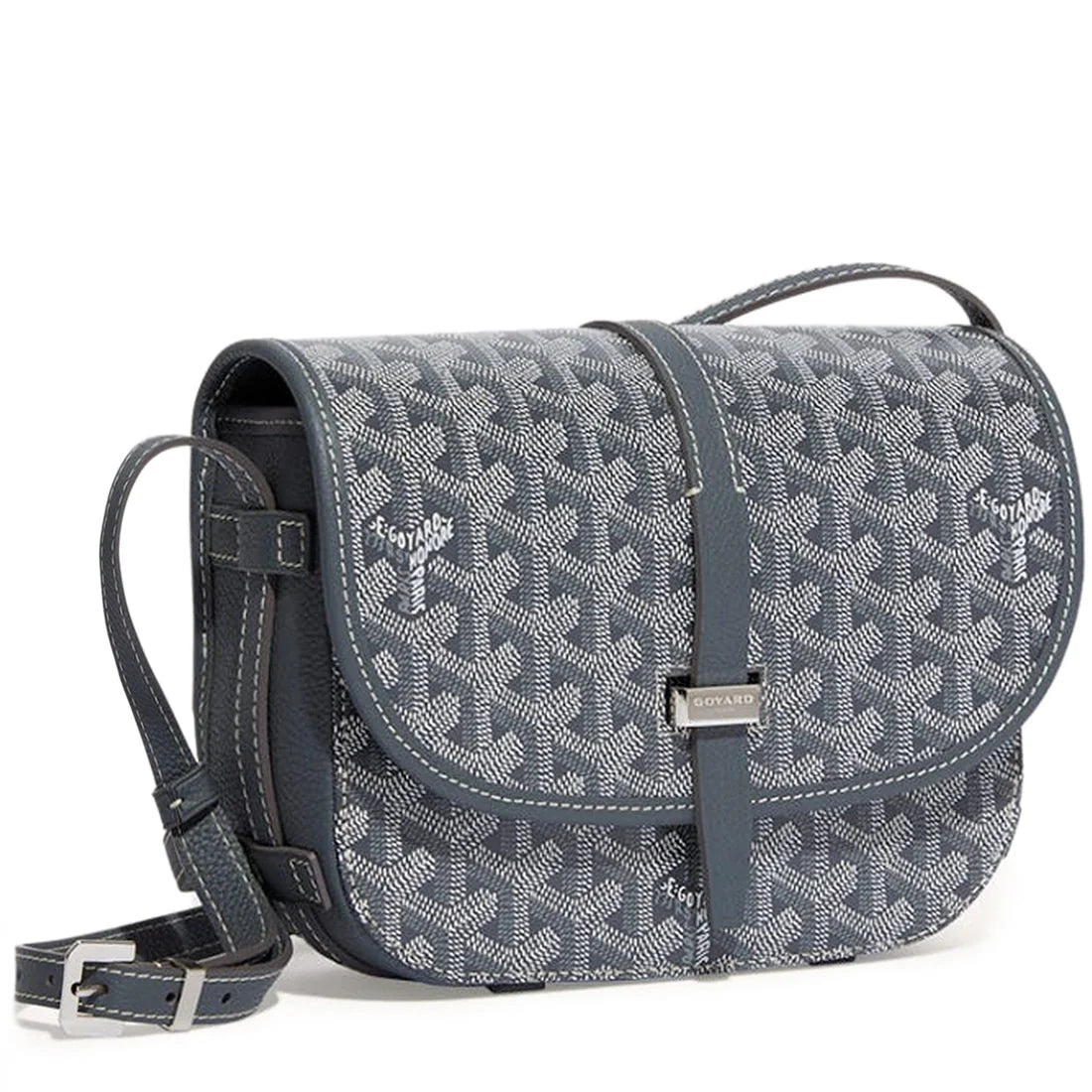 GOYARD BELVEDERE PM BAG GREY