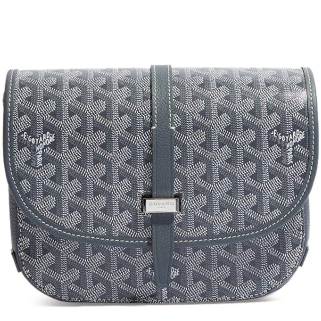 GOYARD BELVEDERE PM BAG GREY