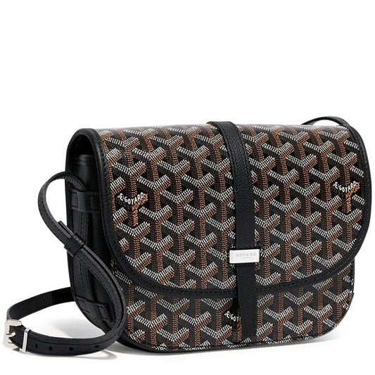 GOYARD BELVEDERE PM BAG BLACK