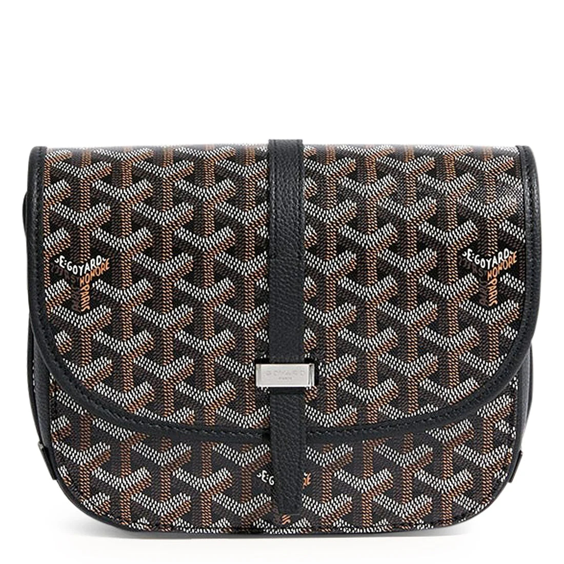 GOYARD BELVEDERE PM BAG BLACK