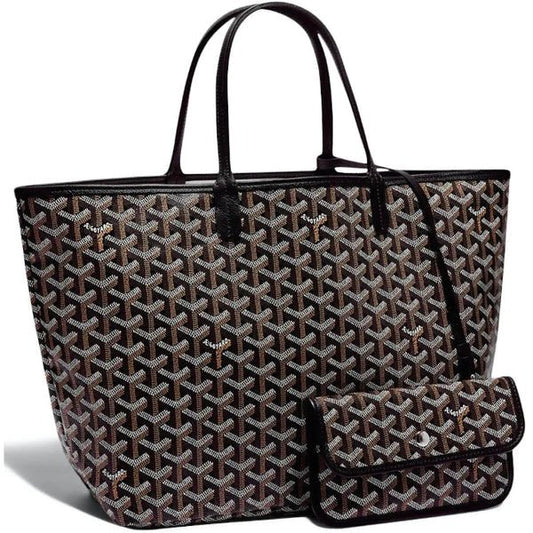 GOYARD SAINT LOUIS TOTE PM BLACK