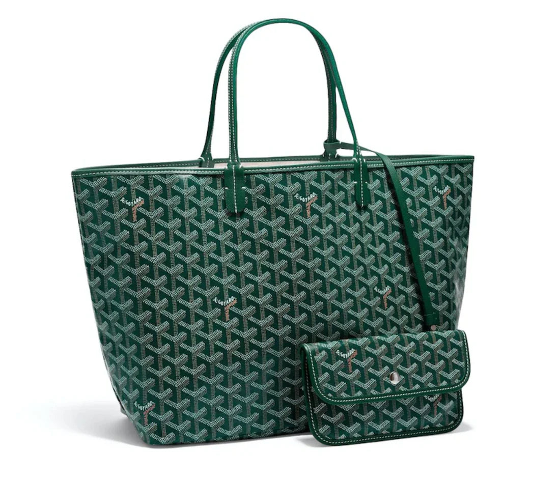 GOYARD SAINT LOUIS TOTE PM GREEN