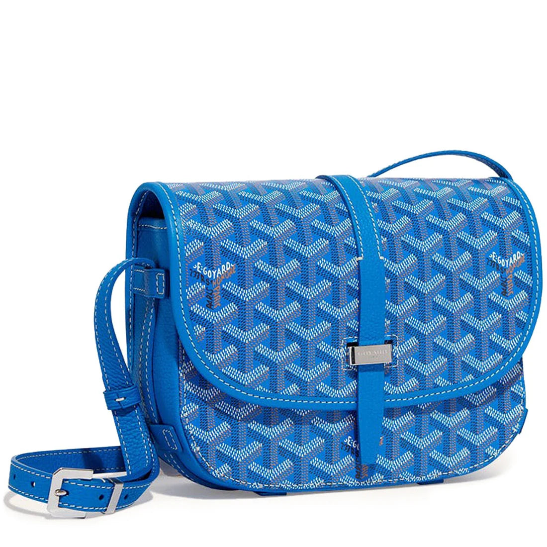 GOYARD BELVEDERE PM BAG BLUE