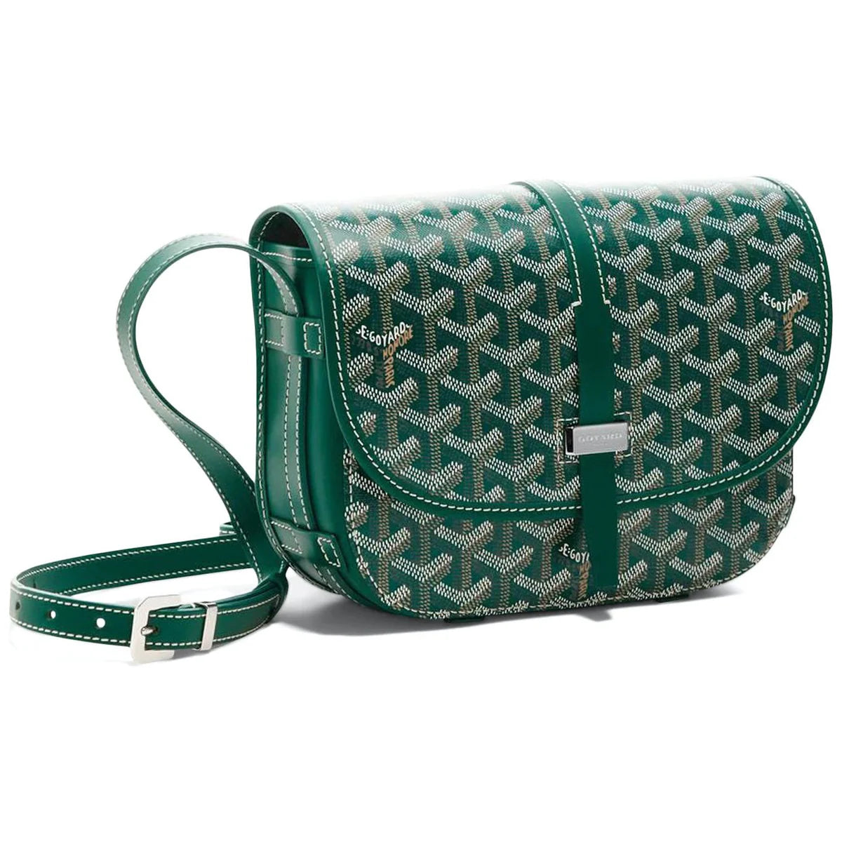 GOYARD BELVEDERE PM BAG GREEN