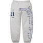 SUPREME LEAGUE CHAMPS ZIP UP TRACKSUIT GREY