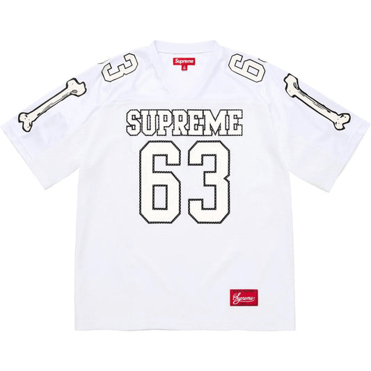 Supreme Bone Football Jersey White