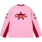 Supreme Vanson Leather L/S Top Pink
