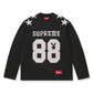 SUPREME PLAYBOY L/S FOOTBALL TOP BLACK