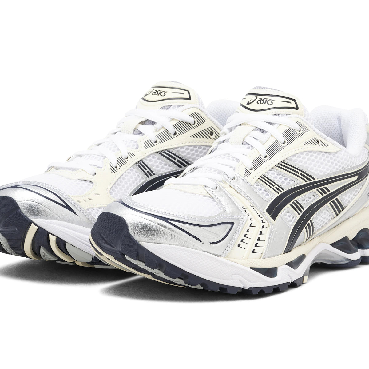 ASICS GEL-KAYANO 14 WHITE MIDNIGHT WOMENS