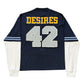 BOTTEGA DESIRES JACKIE ROBINSON LONG-SLEEVE 'NAVY'