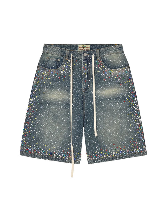 VALE FOREVER RAINSTORM V2 JORTS 'BLUE'