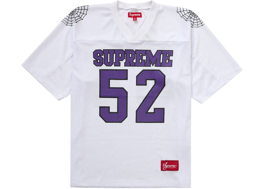 Supreme Spiderweb Football Jersey White